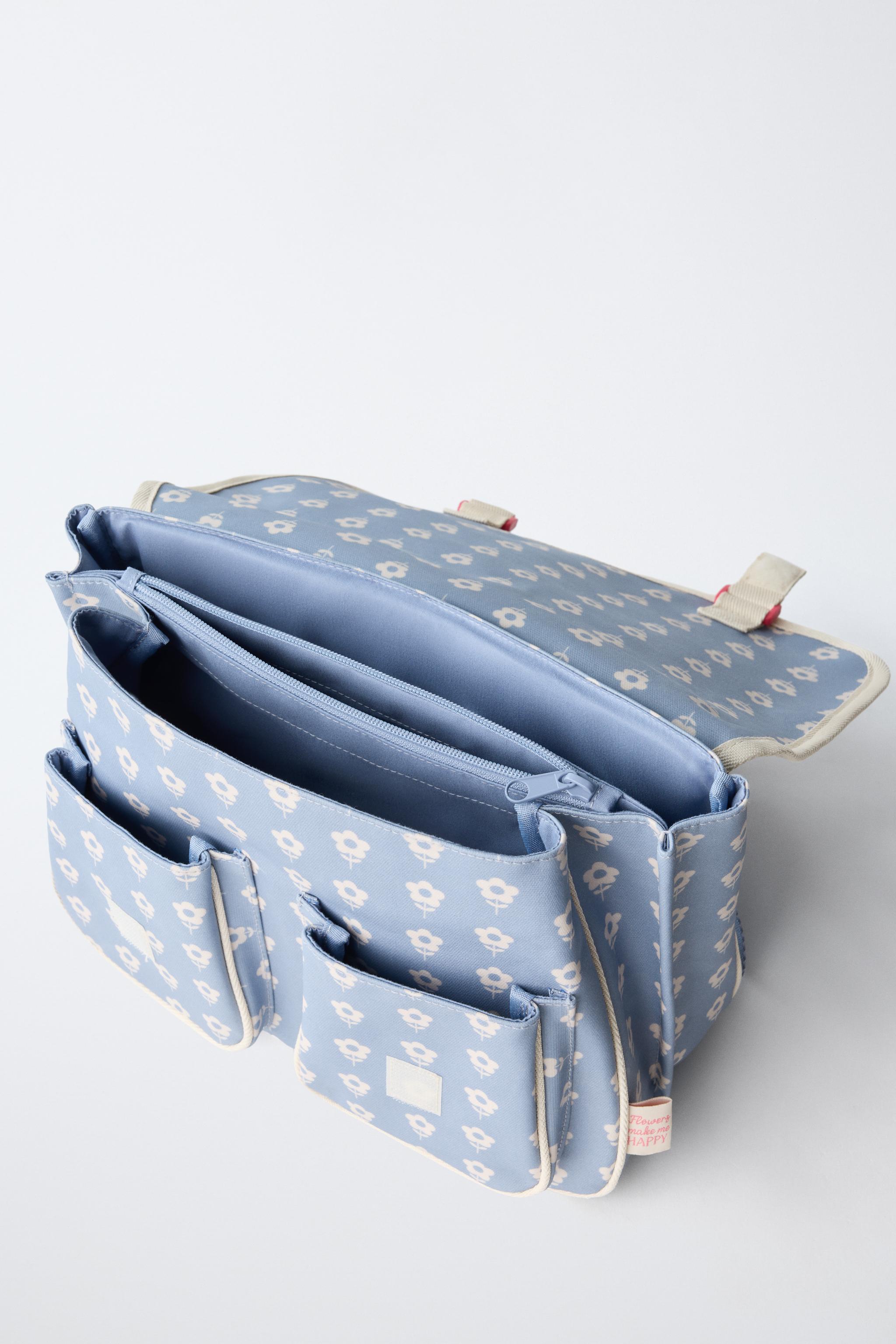 FLORAL SATCHEL BACKPACK
